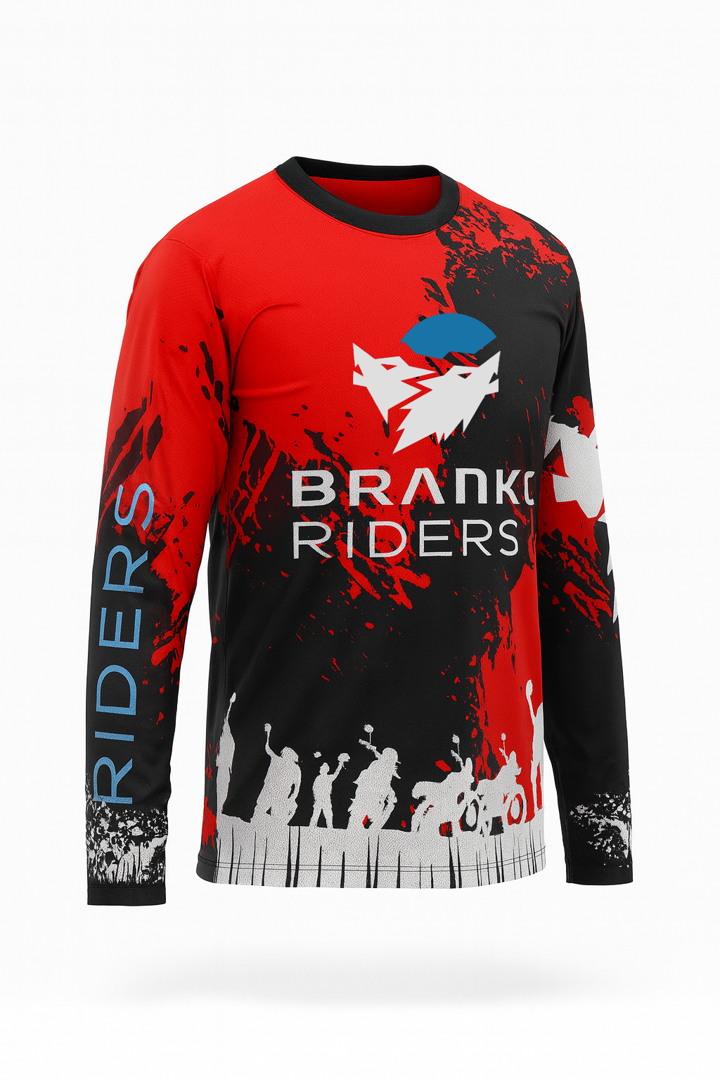 JERSEY UNISEX - COLECCIÓN ROJO/NEGRO